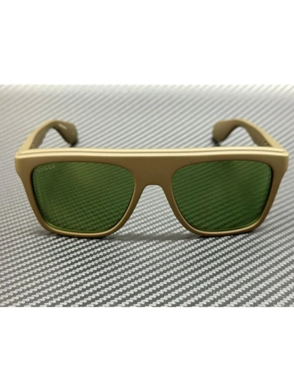 New Gucci Men Matte Green Sunglasses 57-18-145